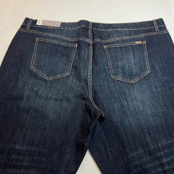 Jennifer Lopez Mid Rise Boyfriend Jeans Size 24W NEW Classic Casual Minimalist - Picture 8 of 12